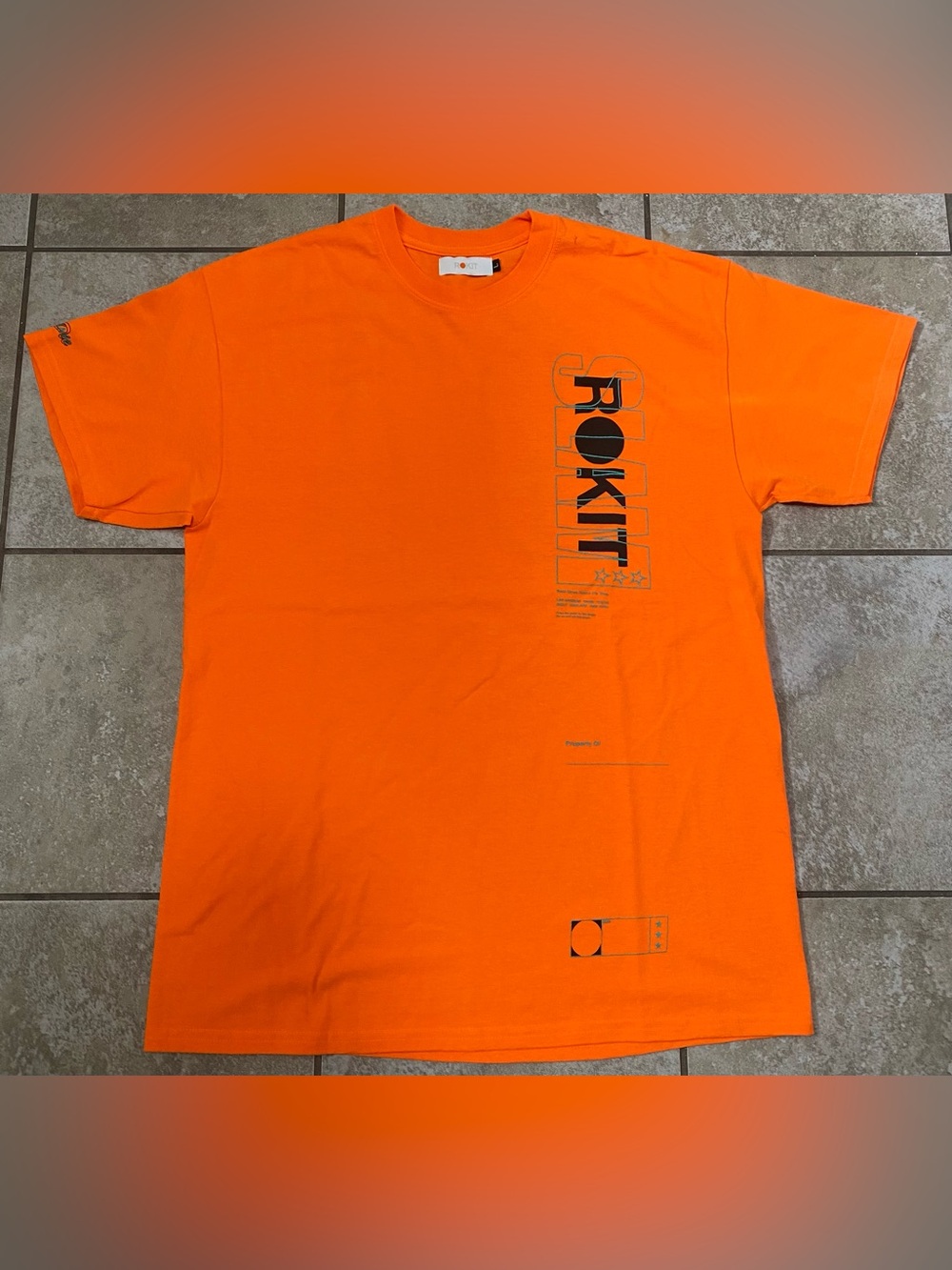 ROKIT Streetwear Graphic T-Shirt Bold Back 94 - Size L